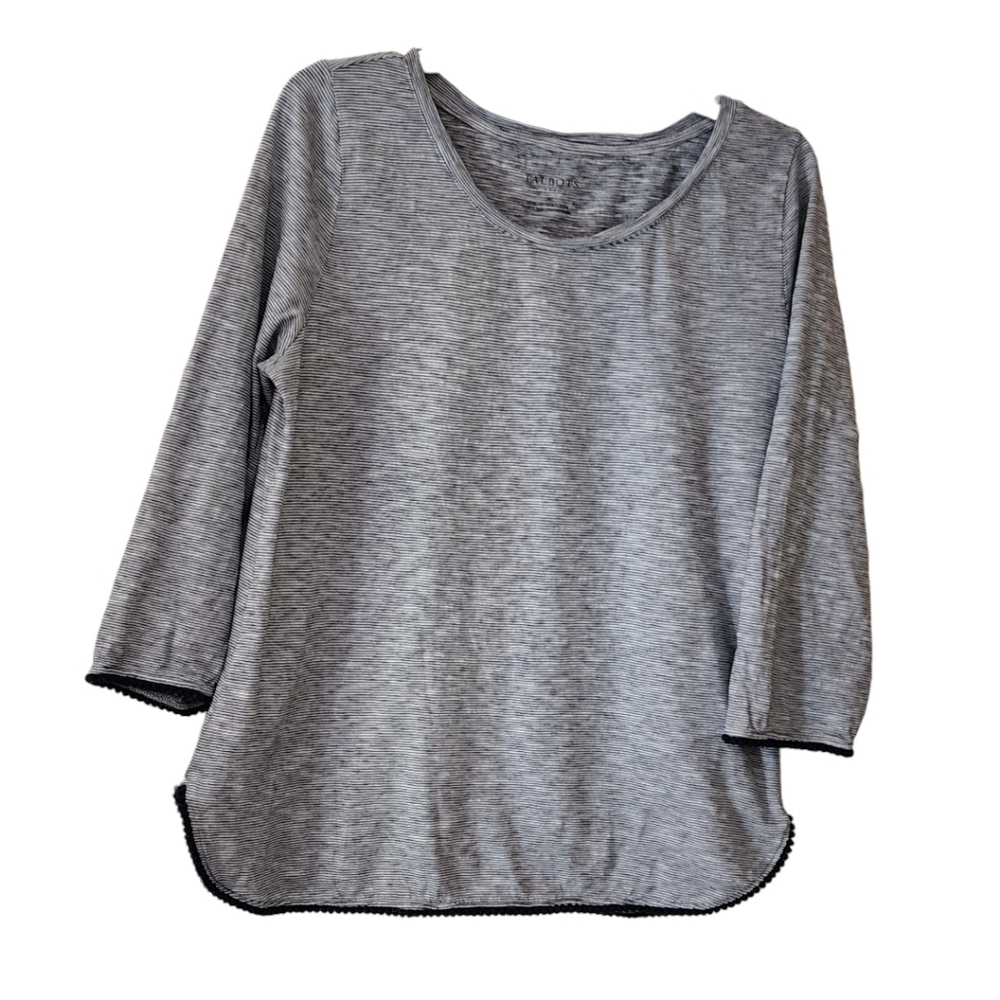 Talbots 3/4 Sleeve Blouse Size Medium